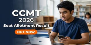 CCMT 2026 Round 2 Seat Allotment Result Released at ccmt.admissions.nic.in; Check Steps to View Allotment